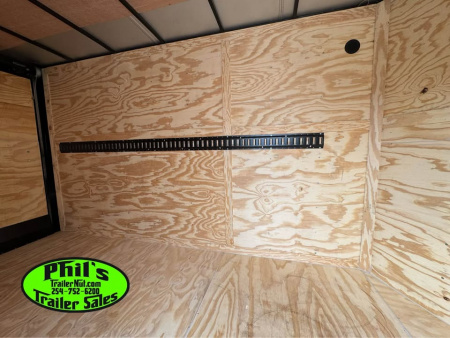 New 2026 6X12 ENCLOSED TRAILER ETRACK AND GAP FLAP UPGRADE Cargo / Enclosed Trailer