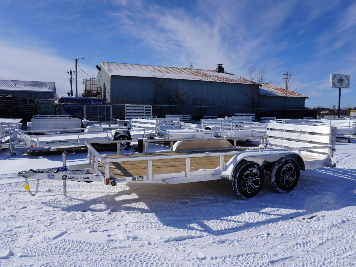 New 2026 Load Trail Aluminum 83"x16ft Utility Trailer