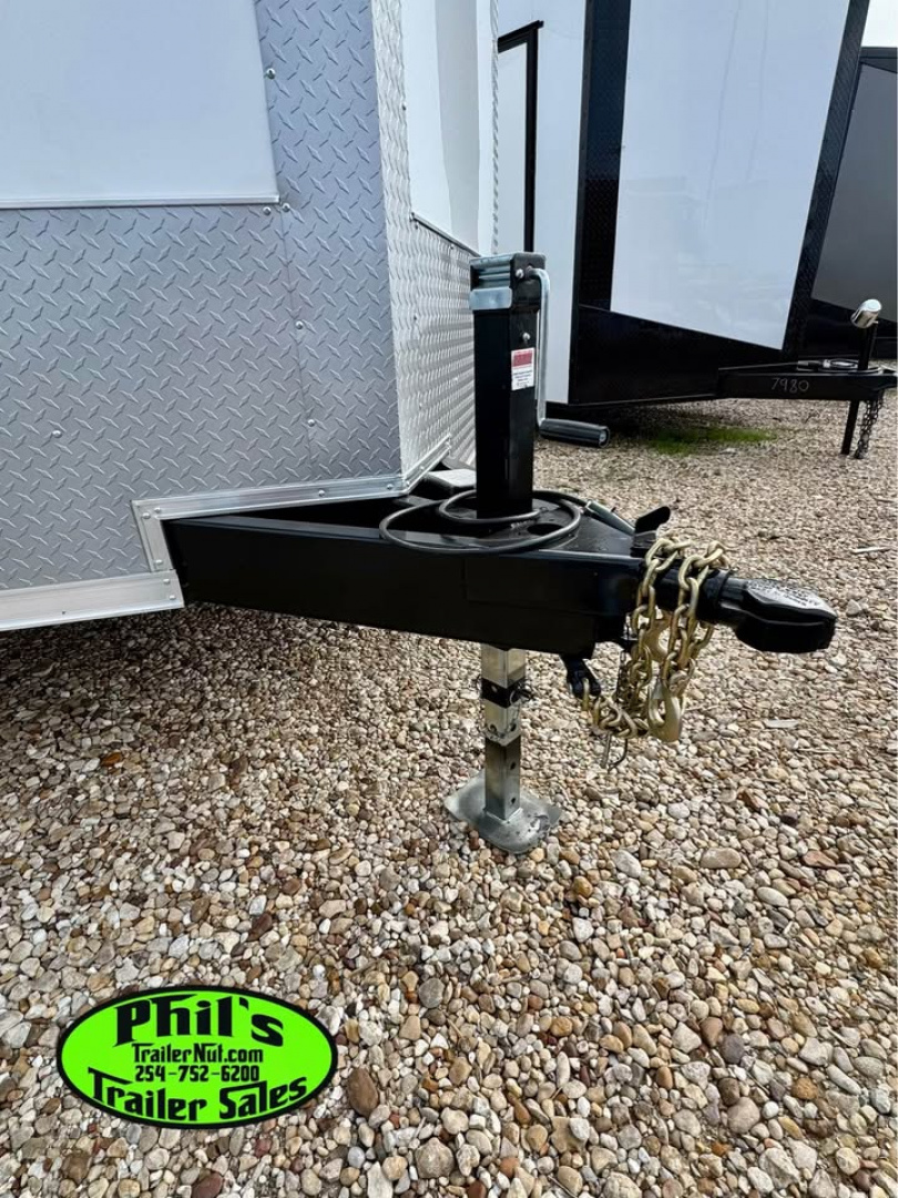 New 2026 8.5X20 ENCLOSED CAR HAULER Cargo / Enclosed Trailer REAR WING & .080 EXTERIOR!