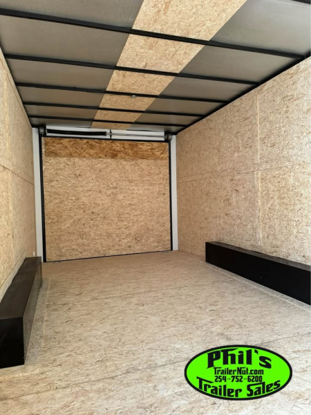 New 2026 8.5X20 ENCLOSED CAR HAULER Cargo / Enclosed Trailer REAR WING & .080 EXTERIOR!