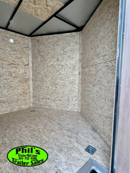 New 2026 8.5X20 ENCLOSED CAR HAULER Cargo / Enclosed Trailer REAR WING & .080 EXTERIOR!