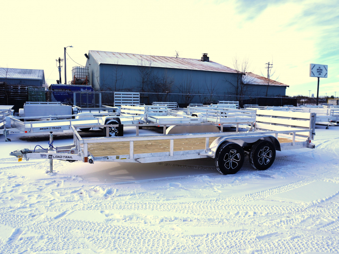 New 2026 Load Trail Aluminum 83"x18ft Utility Trailer