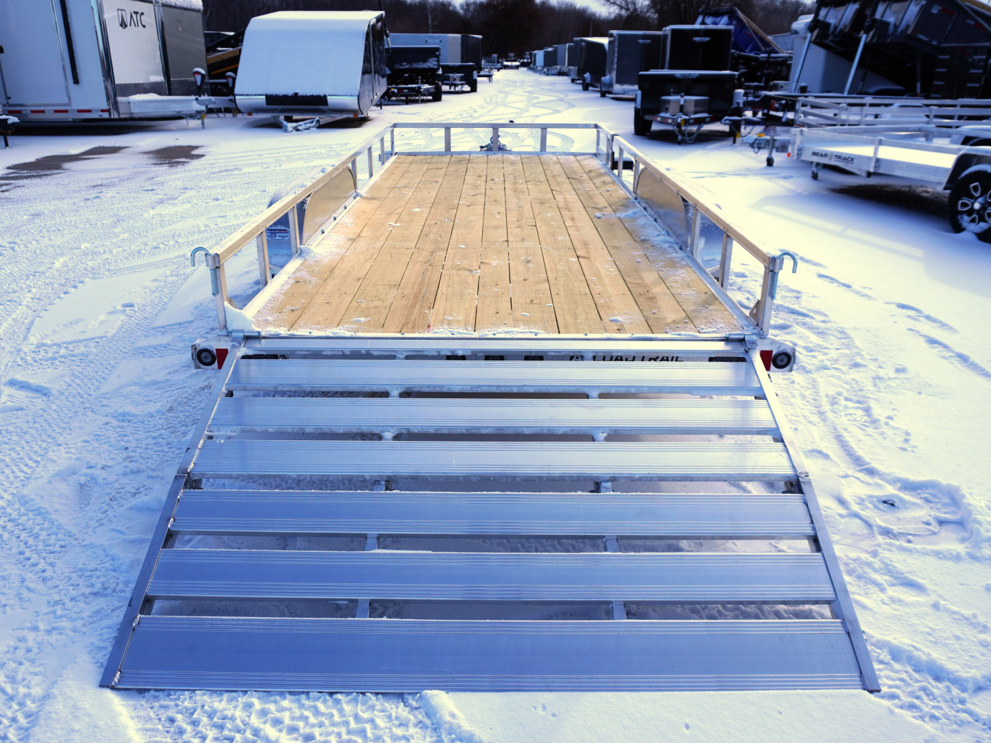 New 2026 Load Trail Aluminum 83"x18ft Utility Trailer