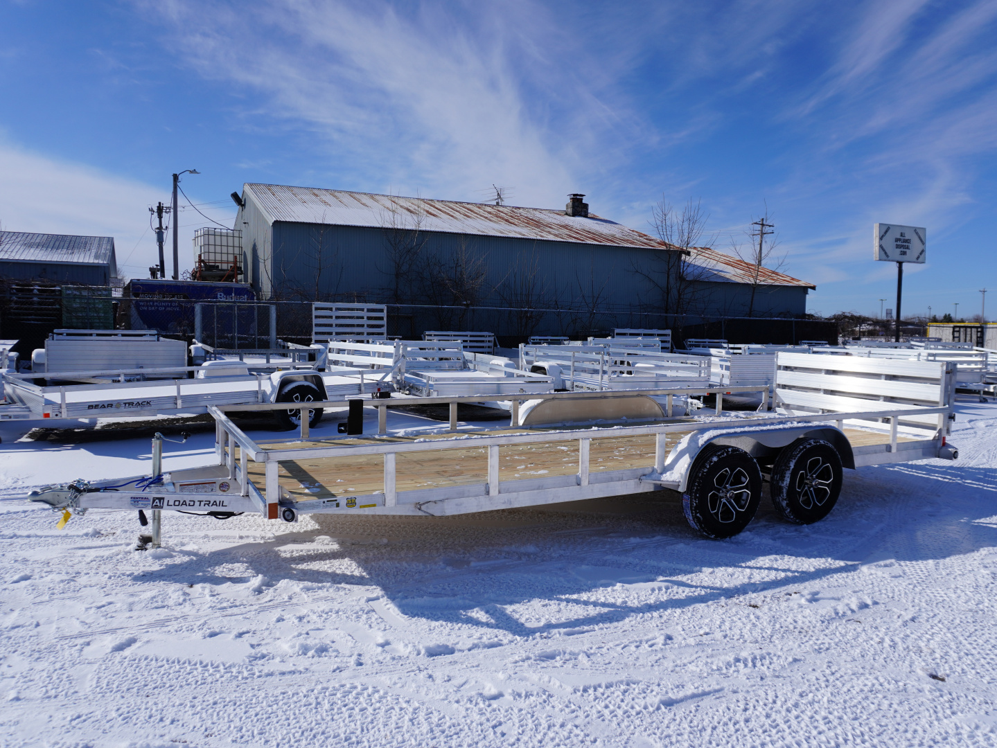 New 2026 Load Trail Aluminum 83"x20ft Utility Trailer