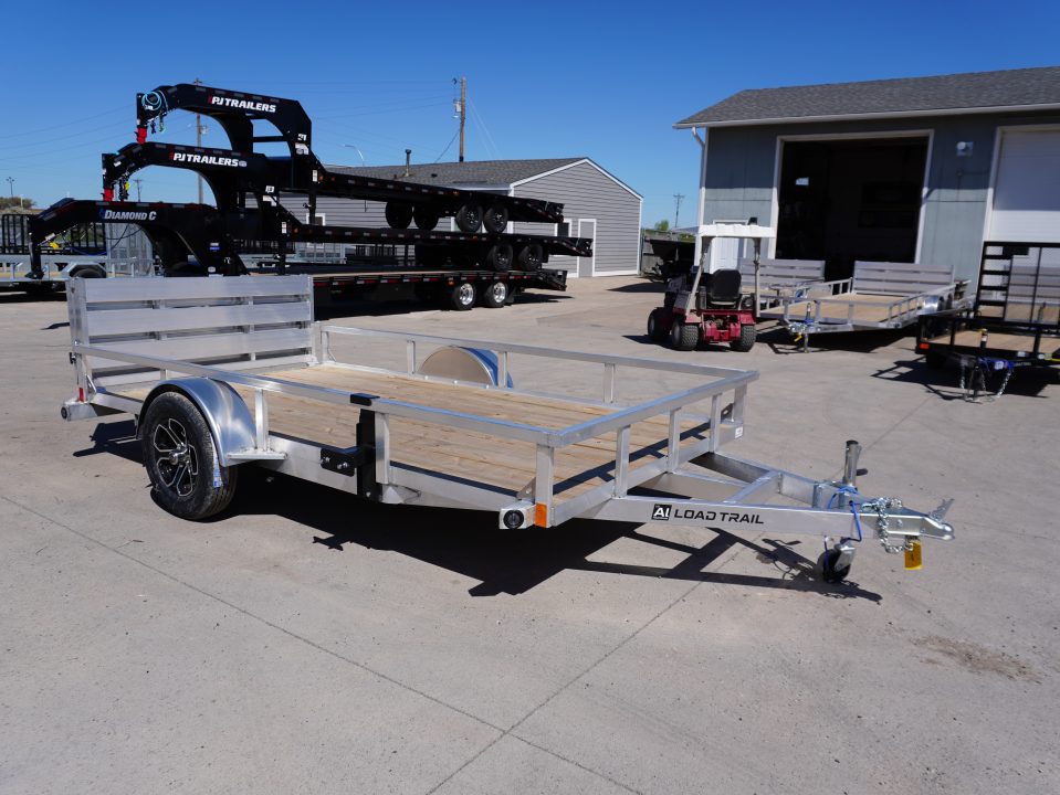 New 2026 Load Trail Aluminum 77"x12ft Utility Trailer
