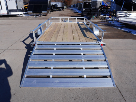 New 2026 Load Trail Aluminum 77"x12ft Utility Trailer
