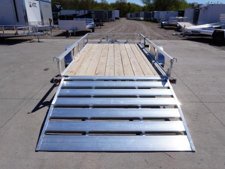 New 2026 Load Trail Aluminum 77"x12ft Utility Trailer