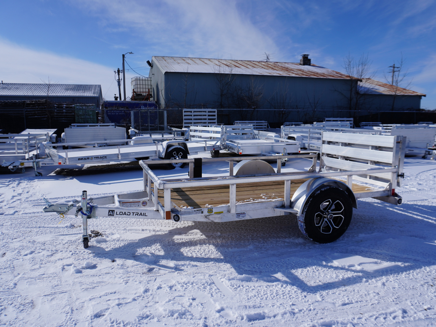 New 2026 Load Trail Aluminum 66"x10ft Utility Trailer