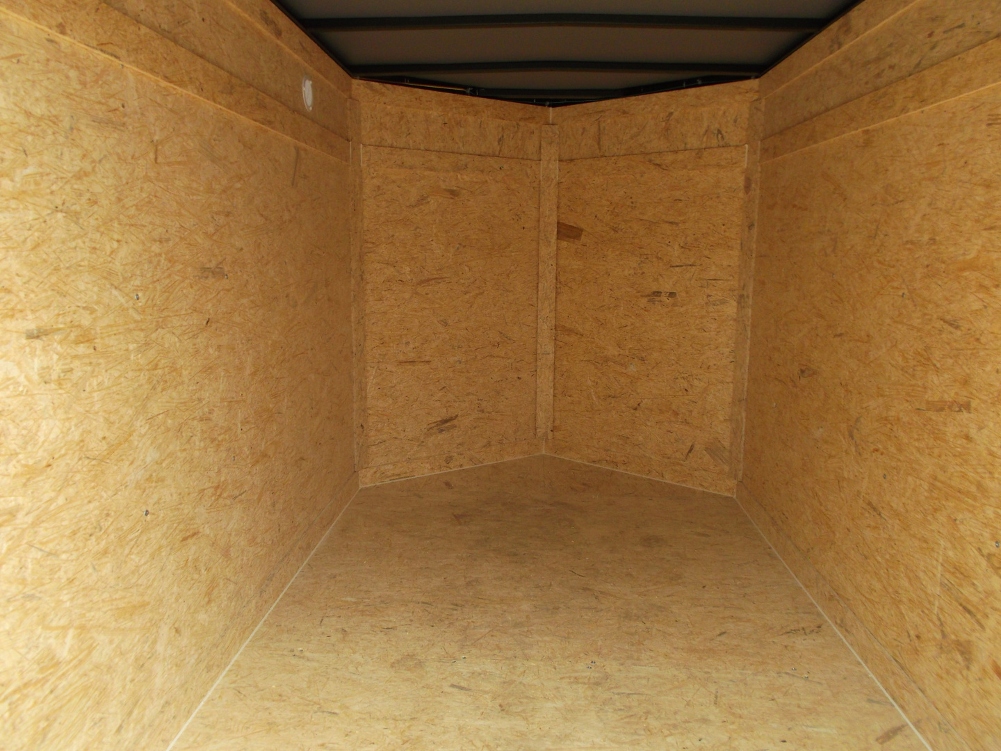 New 2026 Covered Wagon Trailers 5x8 Cargo Trailer / Enclosed Trailer / Ramp / LED's / .030 White Semi-Screwless Exterior / Bed Lined Tongue and Frame