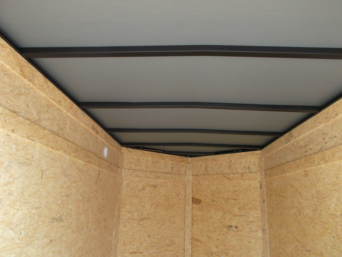 New 2026 Covered Wagon Trailers 5x8 Cargo Trailer / Enclosed Trailer / Ramp / LED's / .030 White Semi-Screwless Exterior / Bed Lined Tongue and Frame