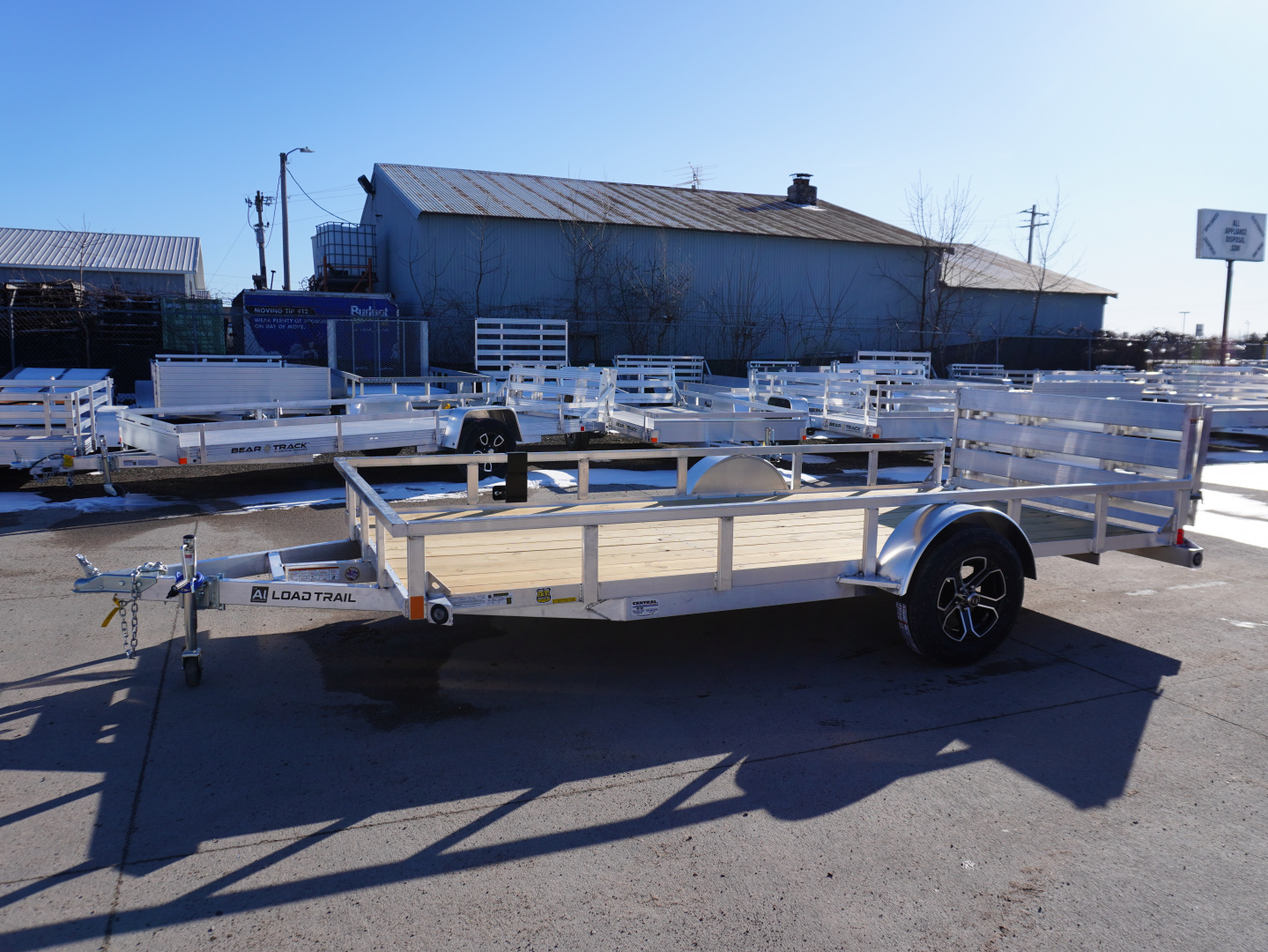 New 2026 Load Trail Aluminum 77"x14ft Utility Trailer