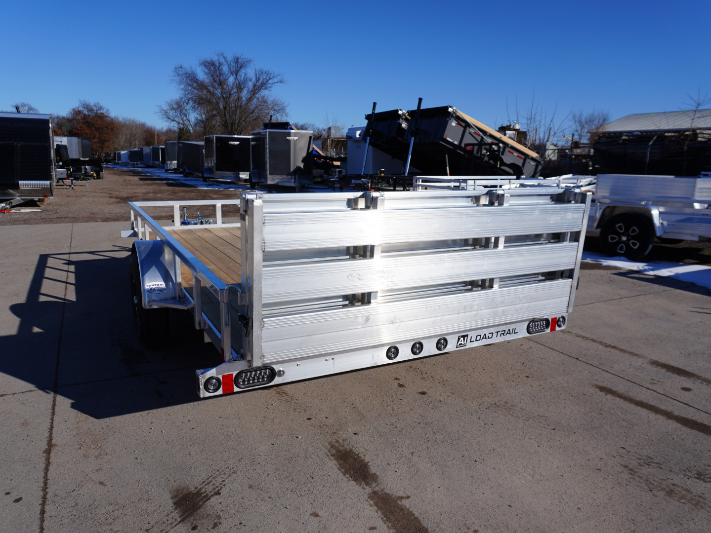 New 2026 Load Trail Aluminum 77"x14ft Utility Trailer