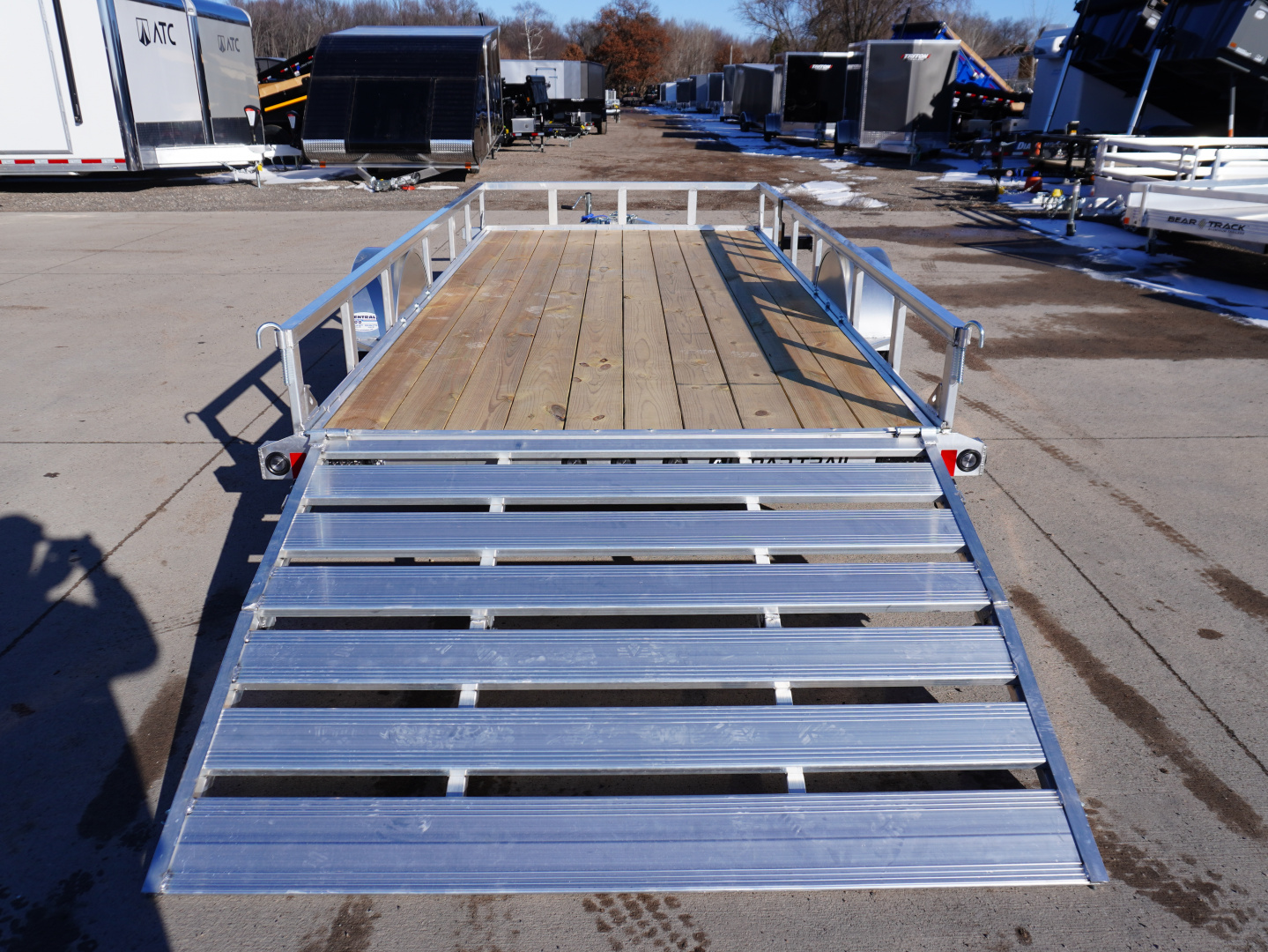 New 2026 Load Trail Aluminum 77"x14ft Utility Trailer