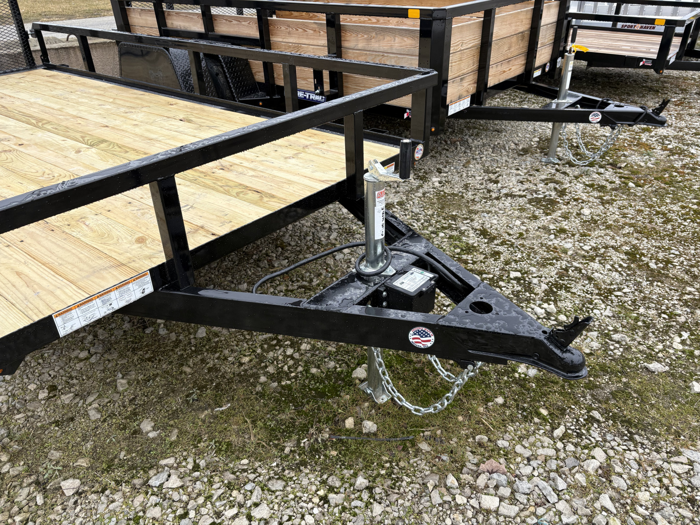 New 2026 Sure-Trac 6X14 TUBE TOP 5K WITH ELECTRIC BRAKES Utility Trailer