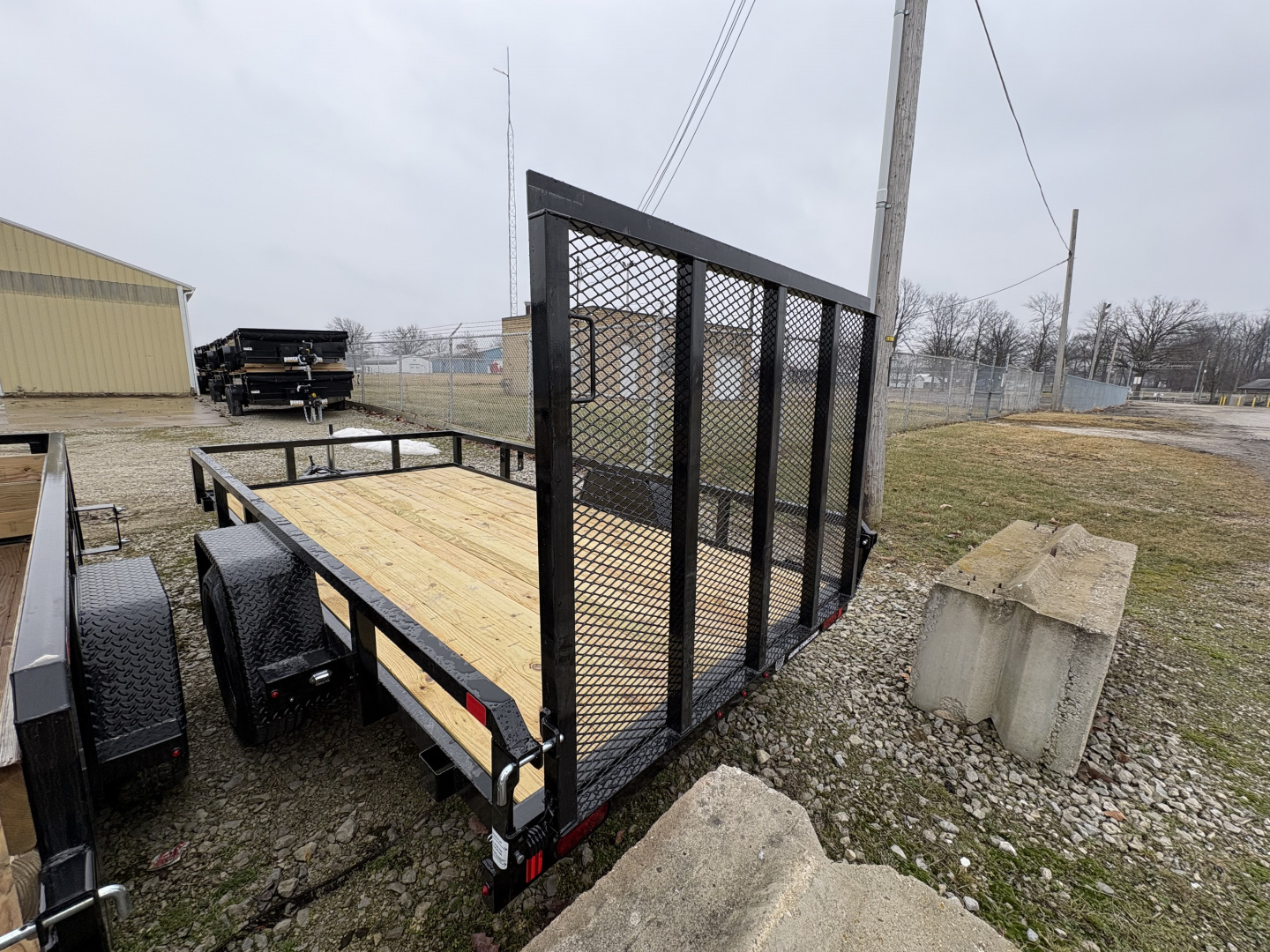 New 2026 Sure-Trac 6X14 TUBE TOP 5K WITH ELECTRIC BRAKES Utility Trailer