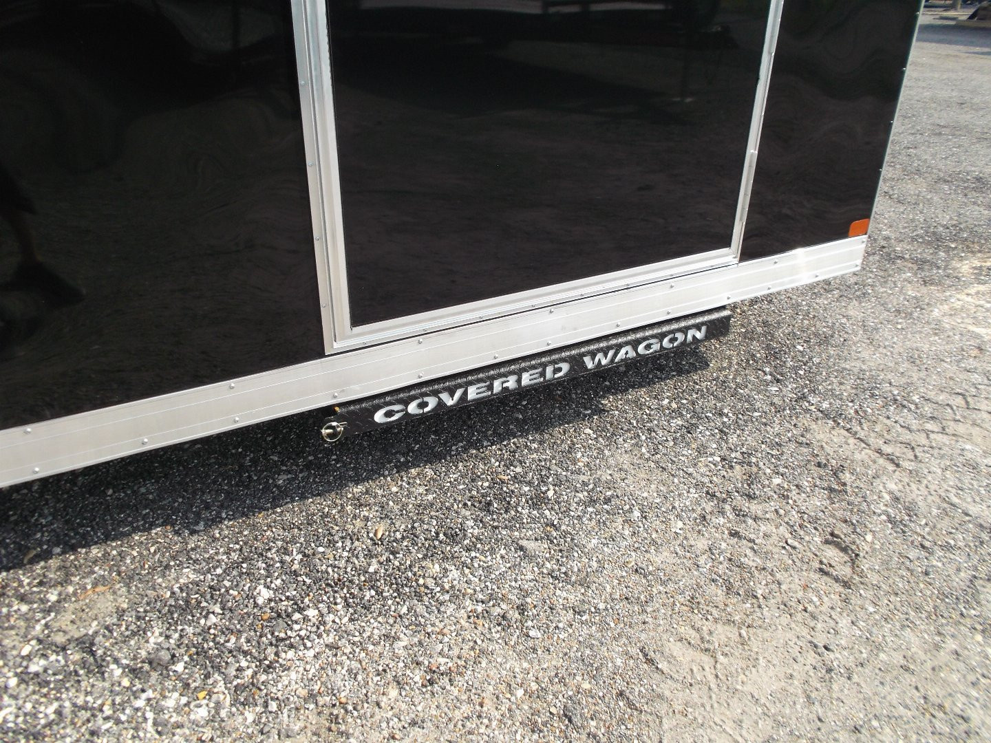 New 2026 Covered Wagon Trailers 8.5x20 Cargo / Enclosed Trailer / 7ft Interior / 5200# Axles / 48" RV Side Door / 60" Triple Tube Tongue / .080 Black Poly Core Semi Screwless Exterior / Extra Wide Ramp