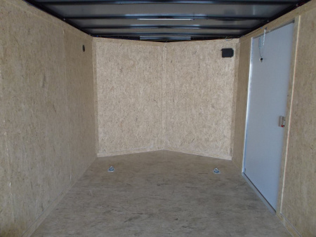 New 2026 Covered Wagon Trailers 8.5x20 Cargo / Enclosed Trailer / 7ft Interior / 5200# Axles / 48" RV Side Door / 60" Triple Tube Tongue / .080 Black Poly Core Semi Screwless Exterior / Extra Wide Ramp