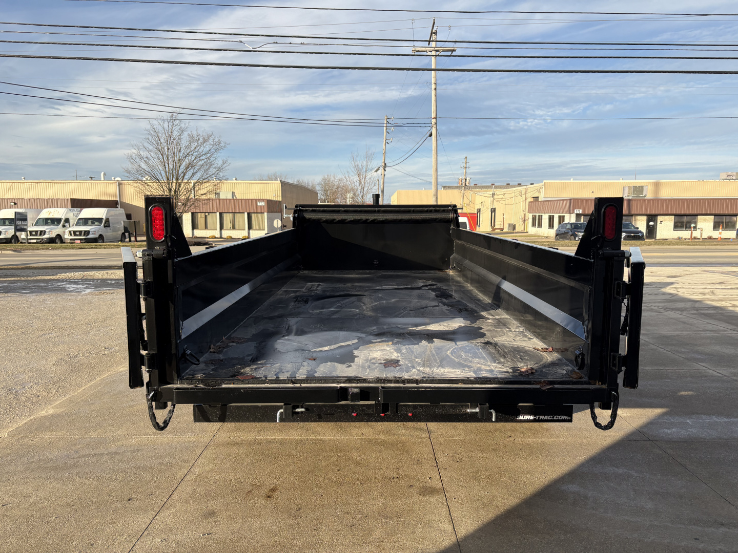 New 2026 Sure-Trac 82 IN x 16 HD Low Profile Dump Trailer 14K Telescopic Dump Trailer