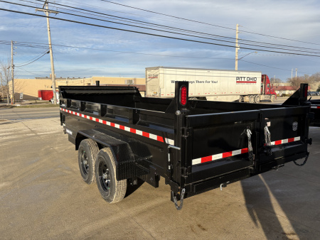 New 2026 Sure-Trac 82 IN x 16 HD Low Profile Dump Trailer 14K Telescopic Dump Trailer