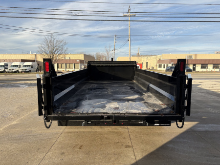 New 2026 Sure-Trac 82 IN x 16 HD Low Profile Dump Trailer 14K Telescopic Dump Trailer