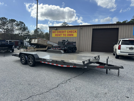 New 2026 82X20 7K DELUXE MODEL STEEL FLOOR CAR HAULER WITH MAG WHEELS