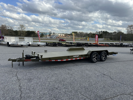 New 2026 82X20 7K DELUXE MODEL STEEL FLOOR CAR HAULER WITH MAG WHEELS