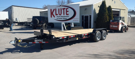 New 2026 Behnke 16+6 Tube Tilt 16K Equipment Trailer