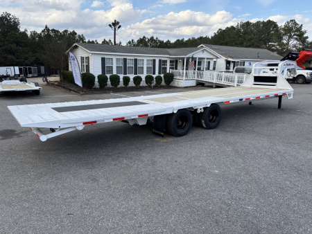 New 2026 RawMaxx HTX 102X32 GOOSENECK HYDRAULIC DISC BRAKE 11' HYDRAULIC DOVE/JACKS 24K GVWR