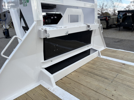 New 2026 RawMaxx HTX 102X32 GOOSENECK HYDRAULIC DISC BRAKE 11' HYDRAULIC DOVE/JACKS 24K GVWR