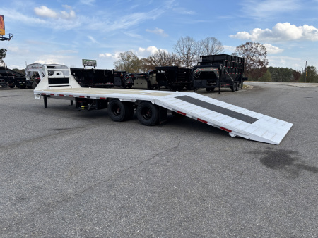 New 2026 RawMaxx HTX 102X32 GOOSENECK HYDRAULIC DISC BRAKE 11' HYDRAULIC DOVE/JACKS 24K GVWR