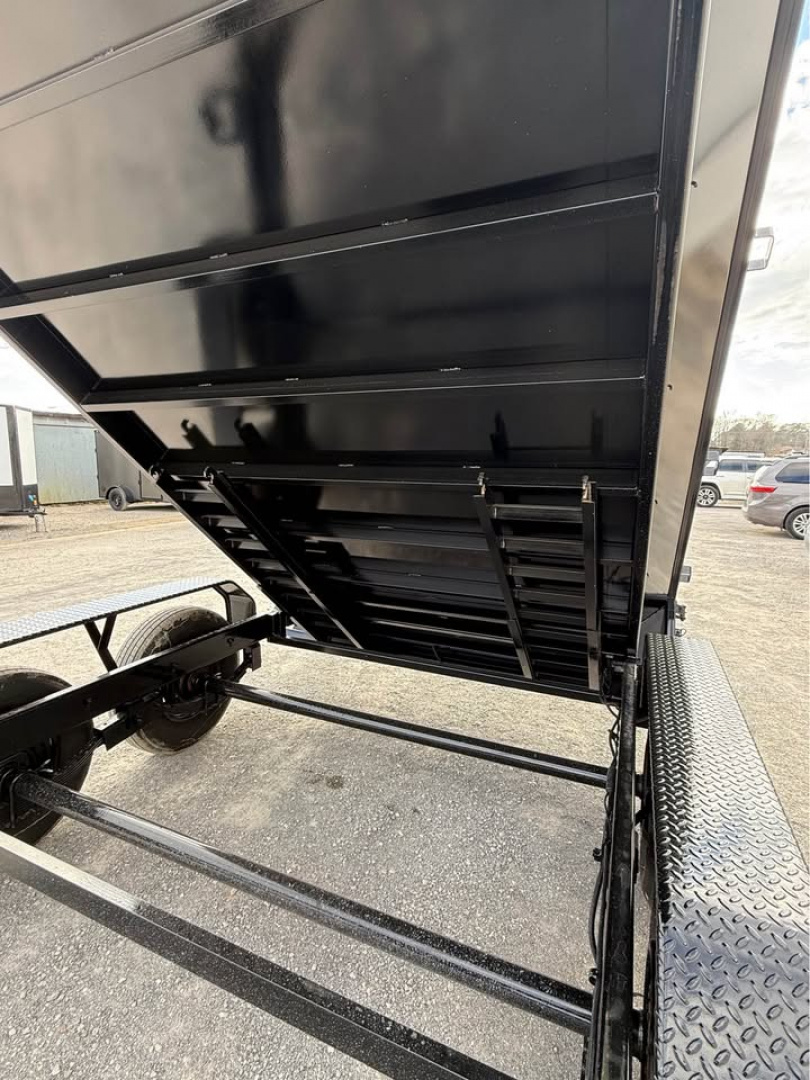 New 2026 Oak Ridge 7x14x2 14k Dump Trailer