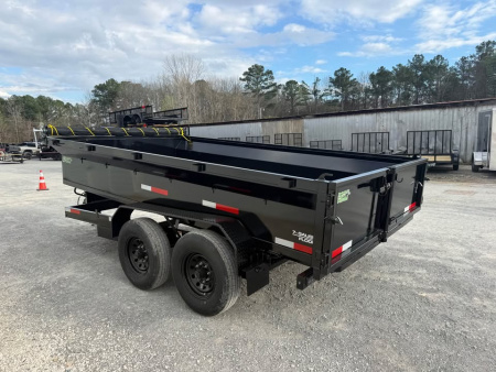 New 2026 Oak Ridge 7x14x2 14k Dump Trailer