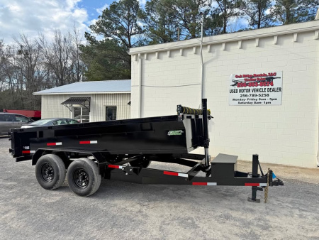 New 2026 Oak Ridge 7x14x2 14k Dump Trailer
