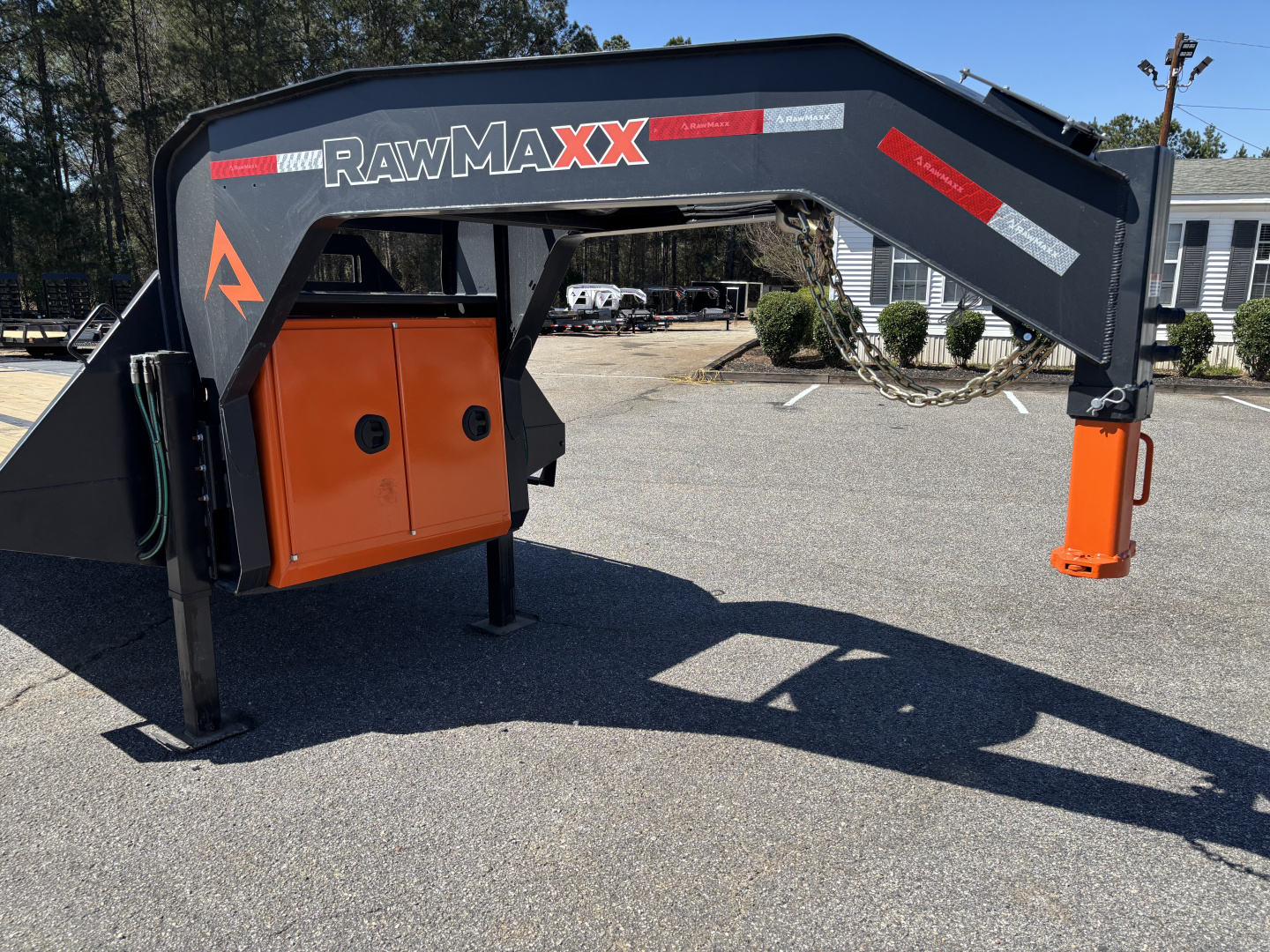 New 2026 RawMaxx HTX 102X32 GOOSENECK HYDRAULIC DISC BRAKE 11' HYDRAULIC DOVE/JACKS 24K GVWR