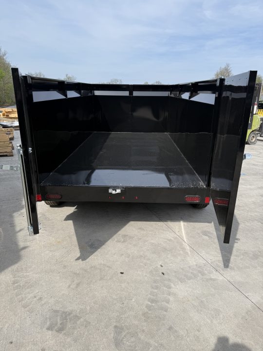 New 2027 BWISE 6x12 10K - 44" Sides Dump Trailer