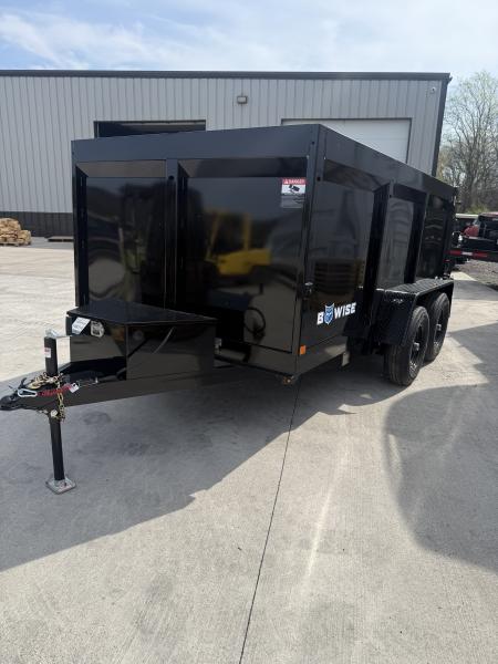 New 2027 BWISE 6x12 10K - 44" Sides Dump Trailer
