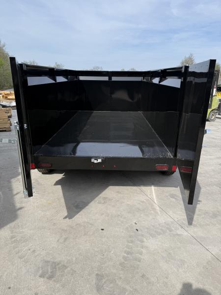 New 2027 BWISE 6x12 10K - 44" Sides Dump Trailer