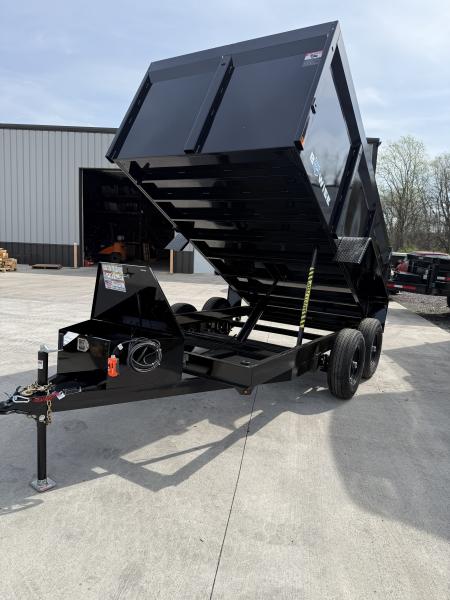 New 2027 BWISE 6x12 10K - 44" Sides Dump Trailer