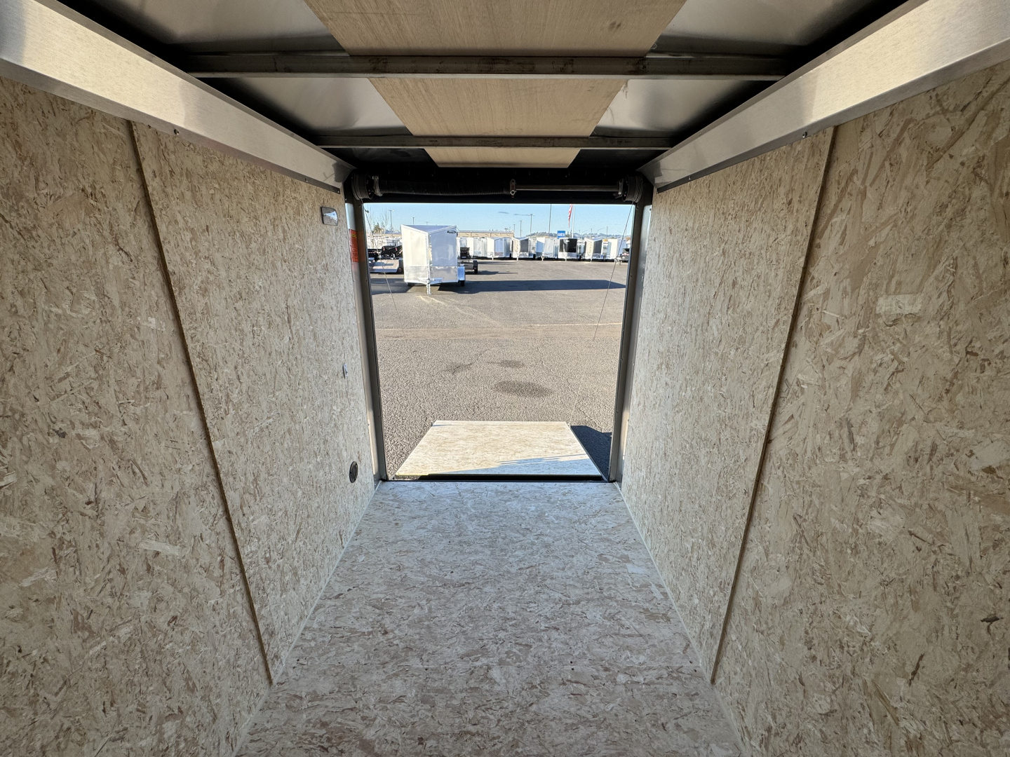 New 2026 Compass 5x8 Enclosed Trailer 3k GVWR