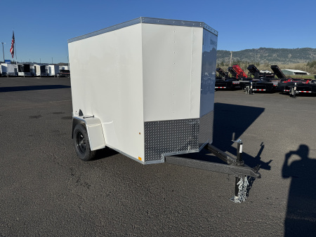 New 2026 Compass 5x8 Enclosed Trailer 3k GVWR