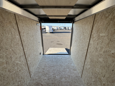 New 2026 Compass 5x8 Enclosed Trailer 3k GVWR