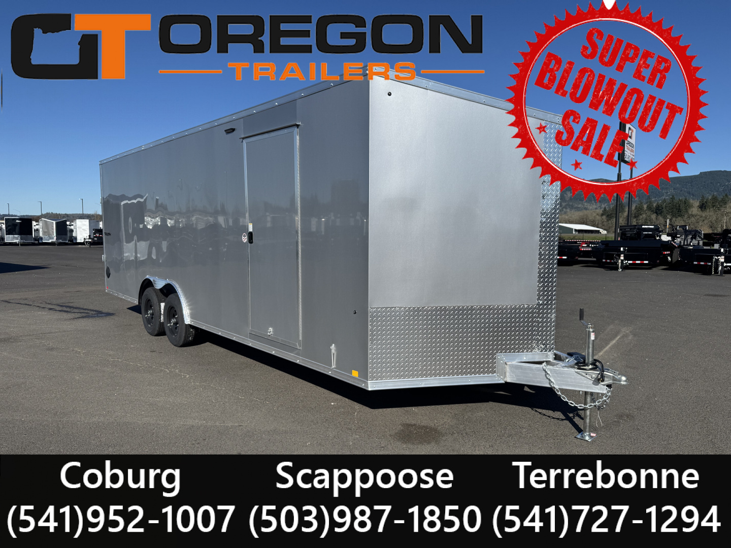 New 2026 Formula 8.5x24 Aluminum Enclosed Trailer 10k GVWR