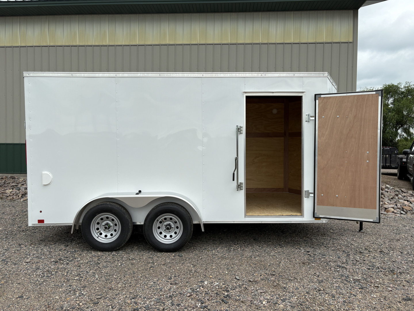 New 2026 7'x14' 7k Cross Beta Enclosed Trailer