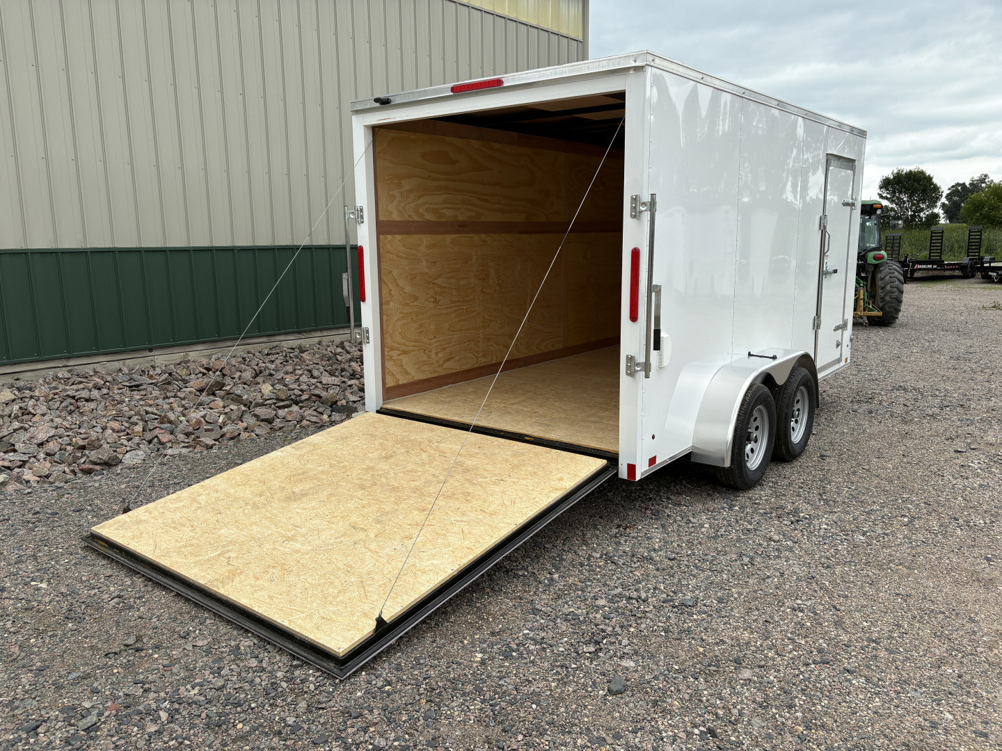 New 2026 7'x14' 7k Cross Beta Enclosed Trailer