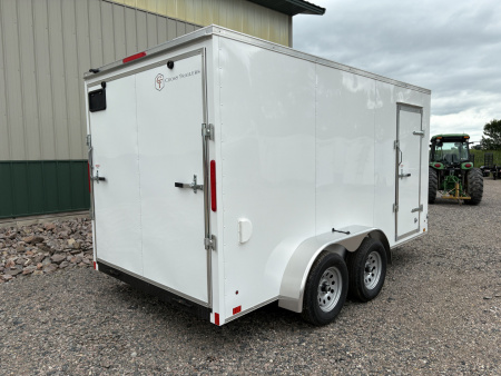 New 2026 7'x14' 7k Cross Beta Enclosed Trailer