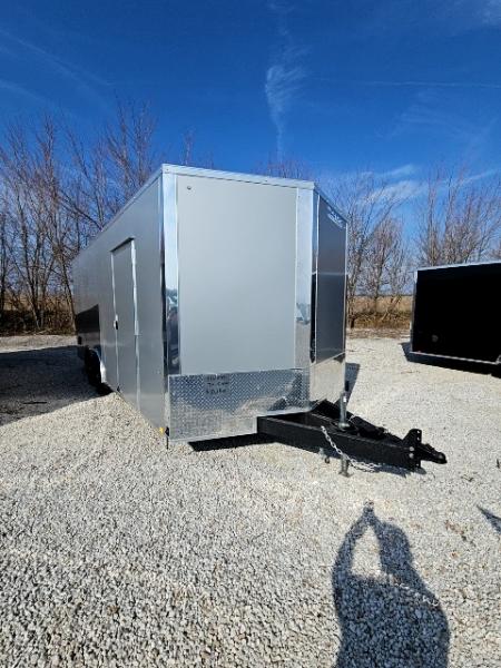 New 2026 Impact Trailers 8.5 x 20 7K Quake Flat Top V-Nose Car Hauler