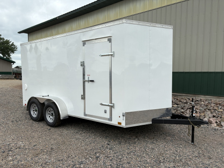 New 2026 7' x14' 7k Cross Beta Enclosed Trailer