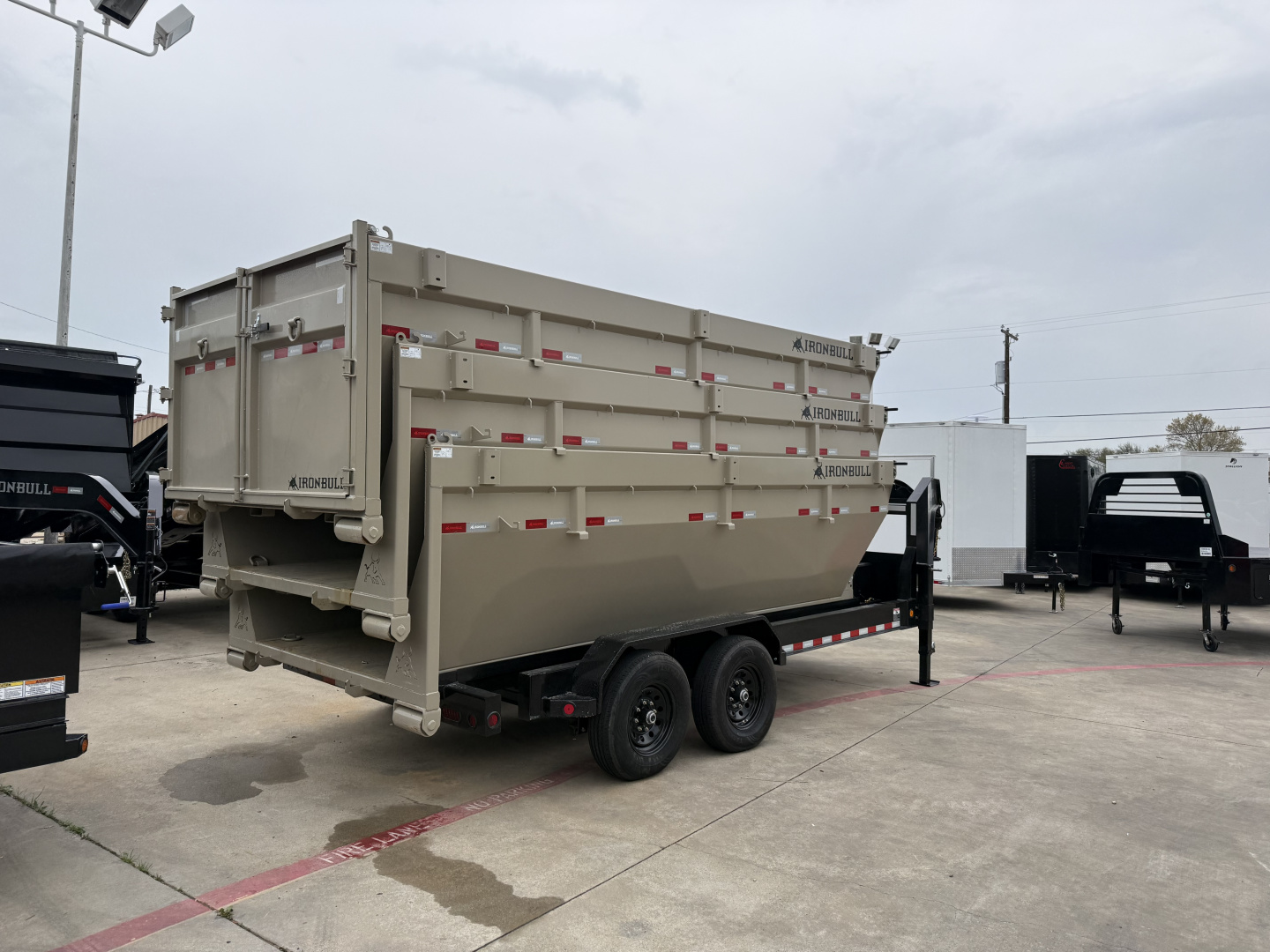New 2026 Norstar DBG 83X16 Roll Off W/ 3 Bins