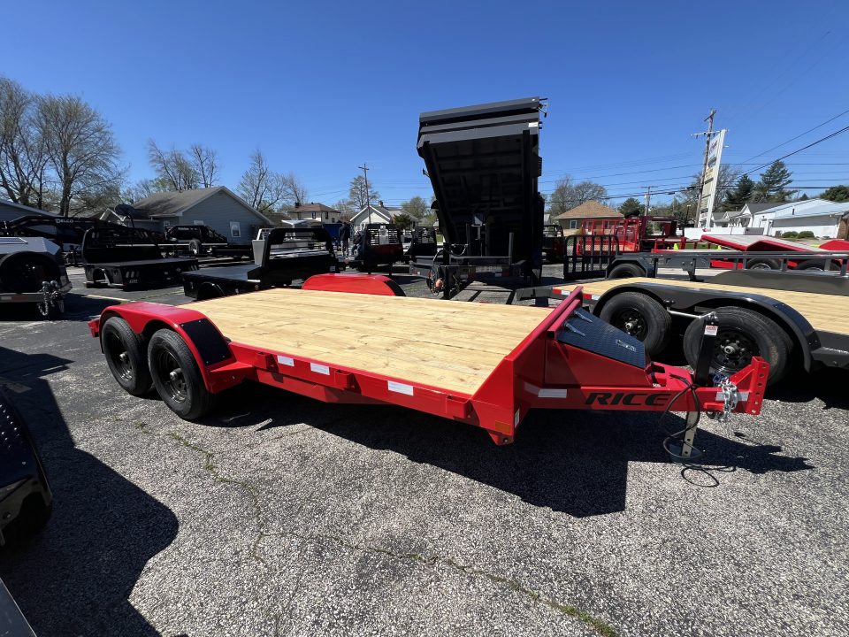 New 2026 Rice Trailers 6X16 Car Hauler
