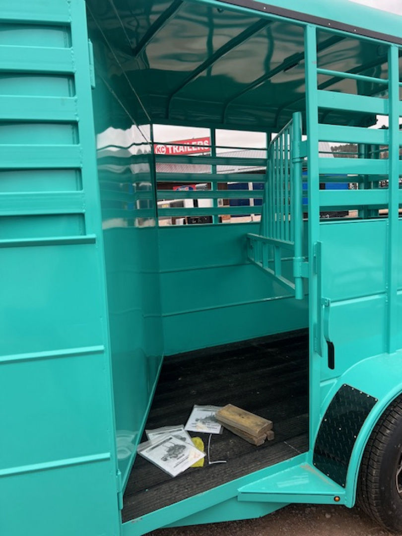New 2026 Good Guys Trailers 6X14 TWO HORSE TRAILER Stock / Stock Combo Trailer